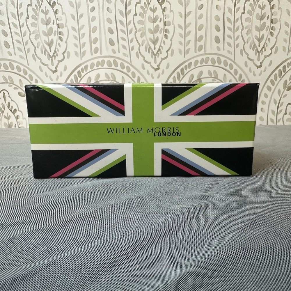 William Morris LONDON Sunglasses or‎ Glasses Case Cloth Box WILLIAM MORRIS